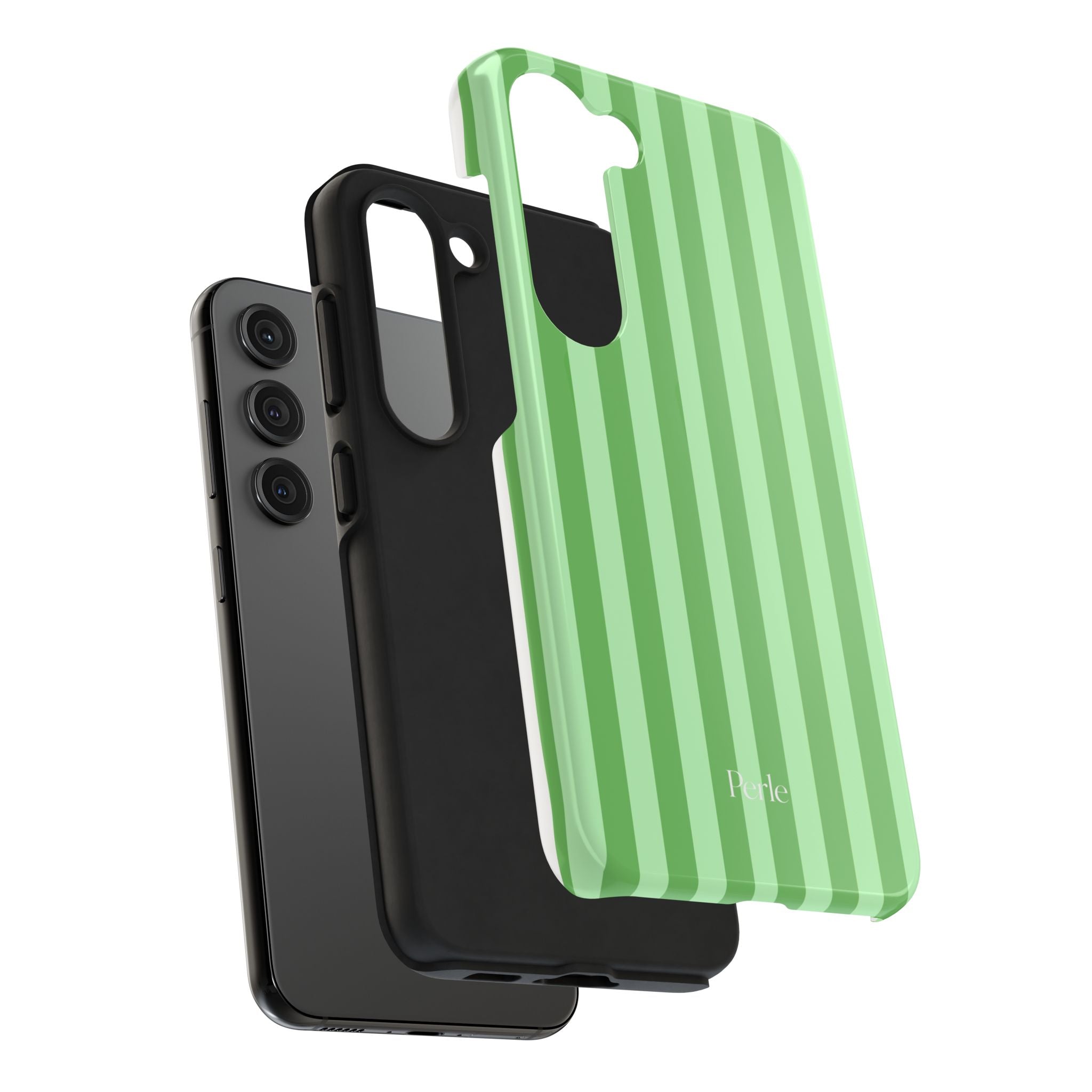 Striped Green Phone Case