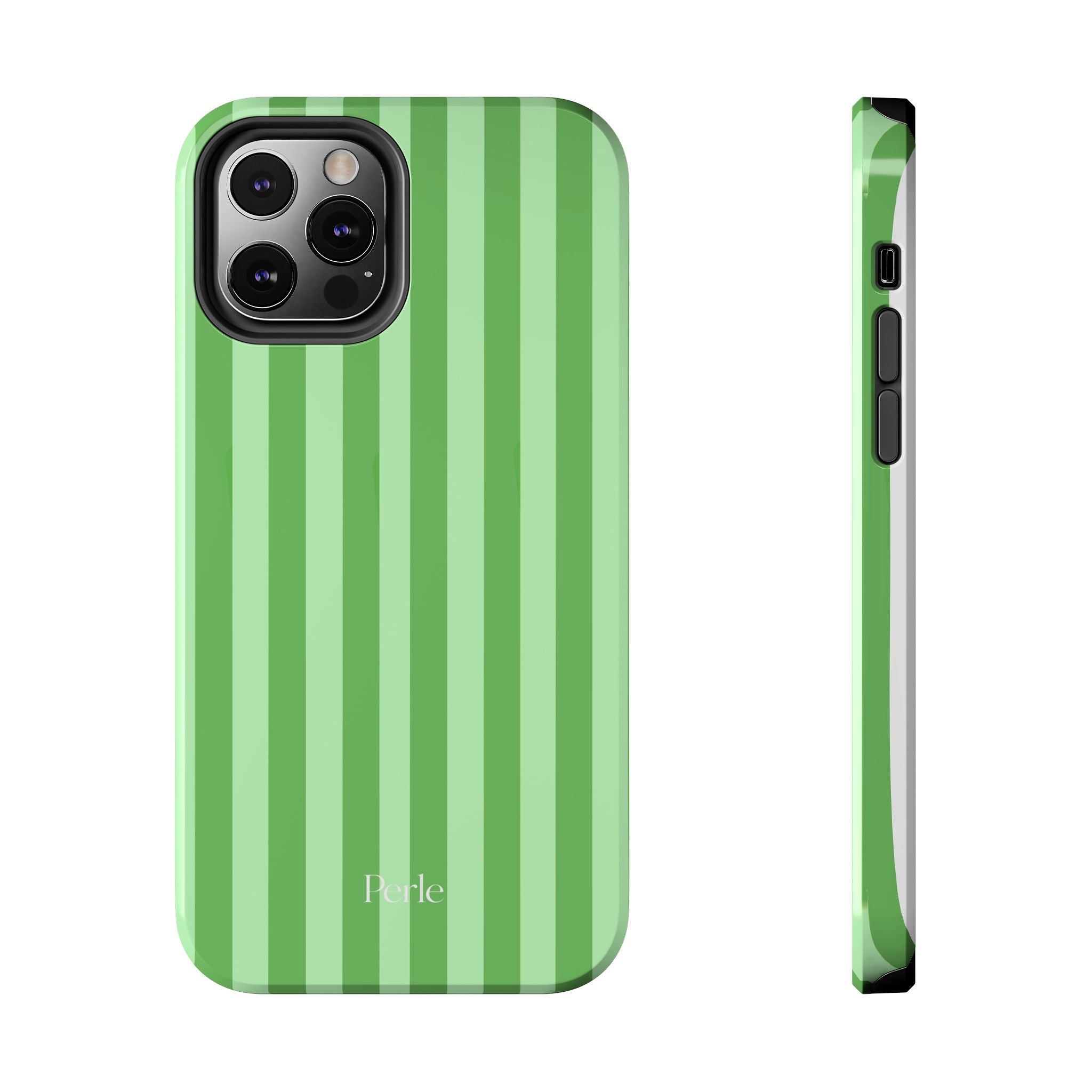 Striped Green Phone Case