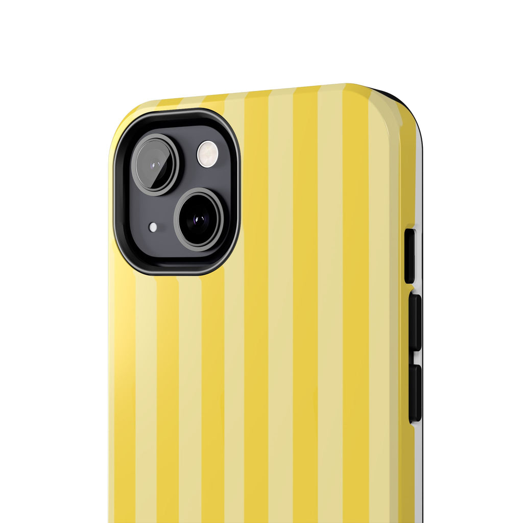 Striped Yellow Phone Case