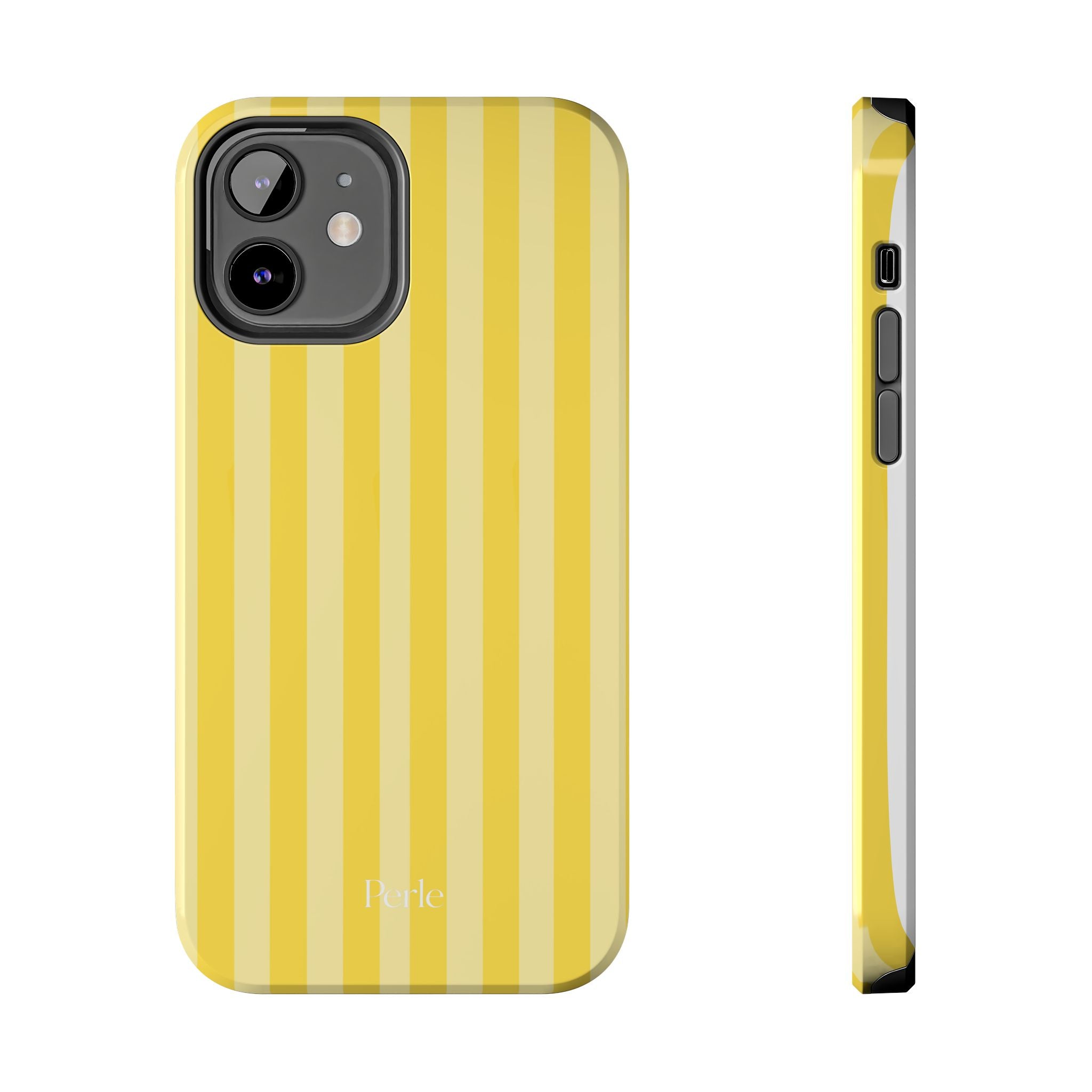 Striped Yellow Phone Case