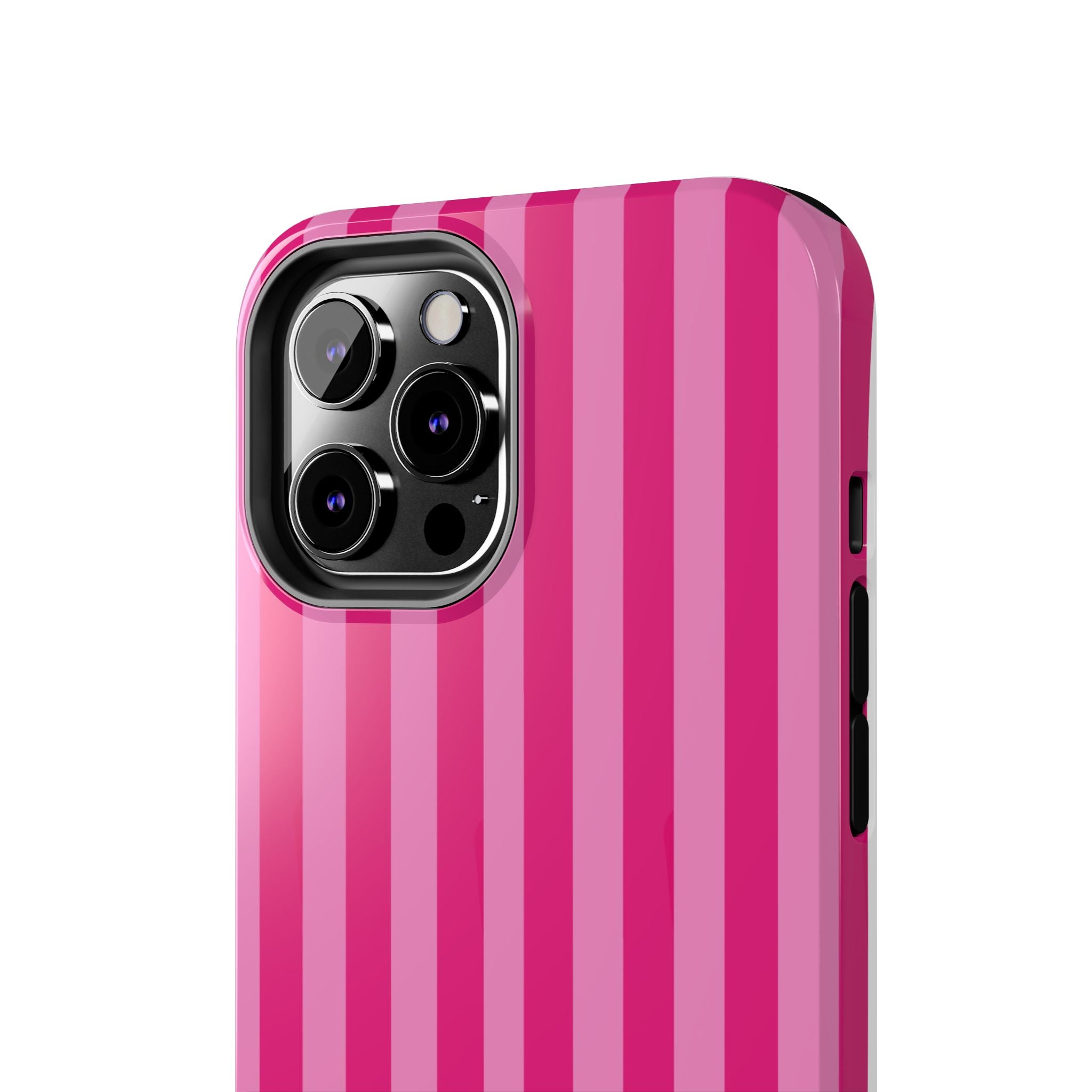 Bubblegum Striped Phone Case
