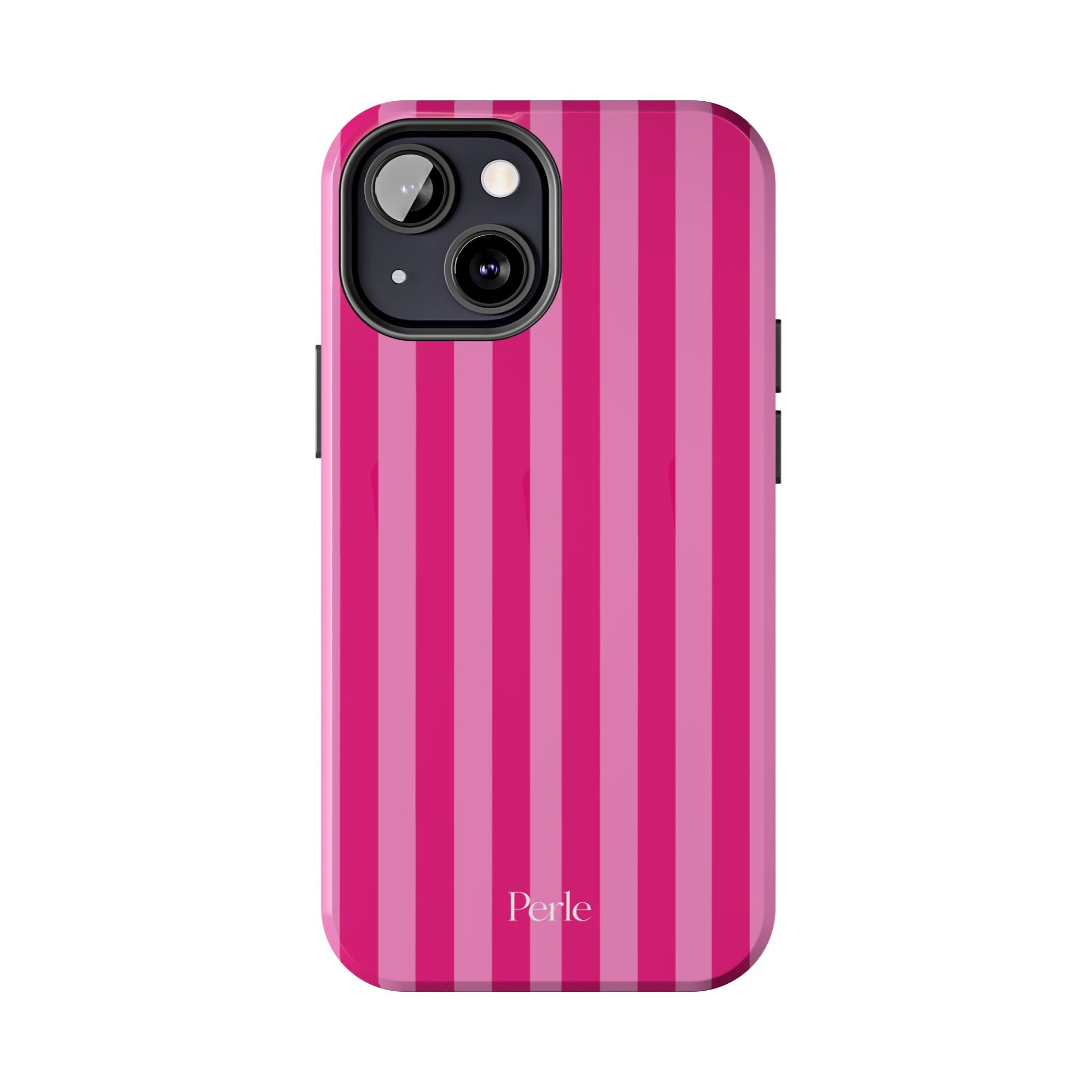 Bubblegum Striped Phone Case