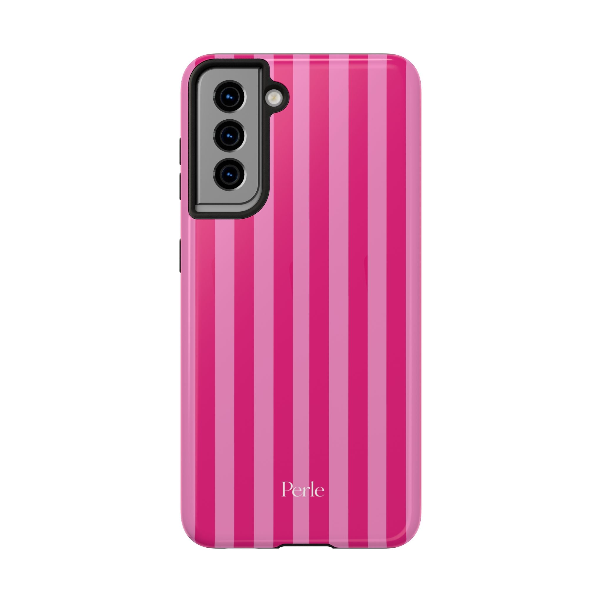 Bubblegum Striped Phone Case