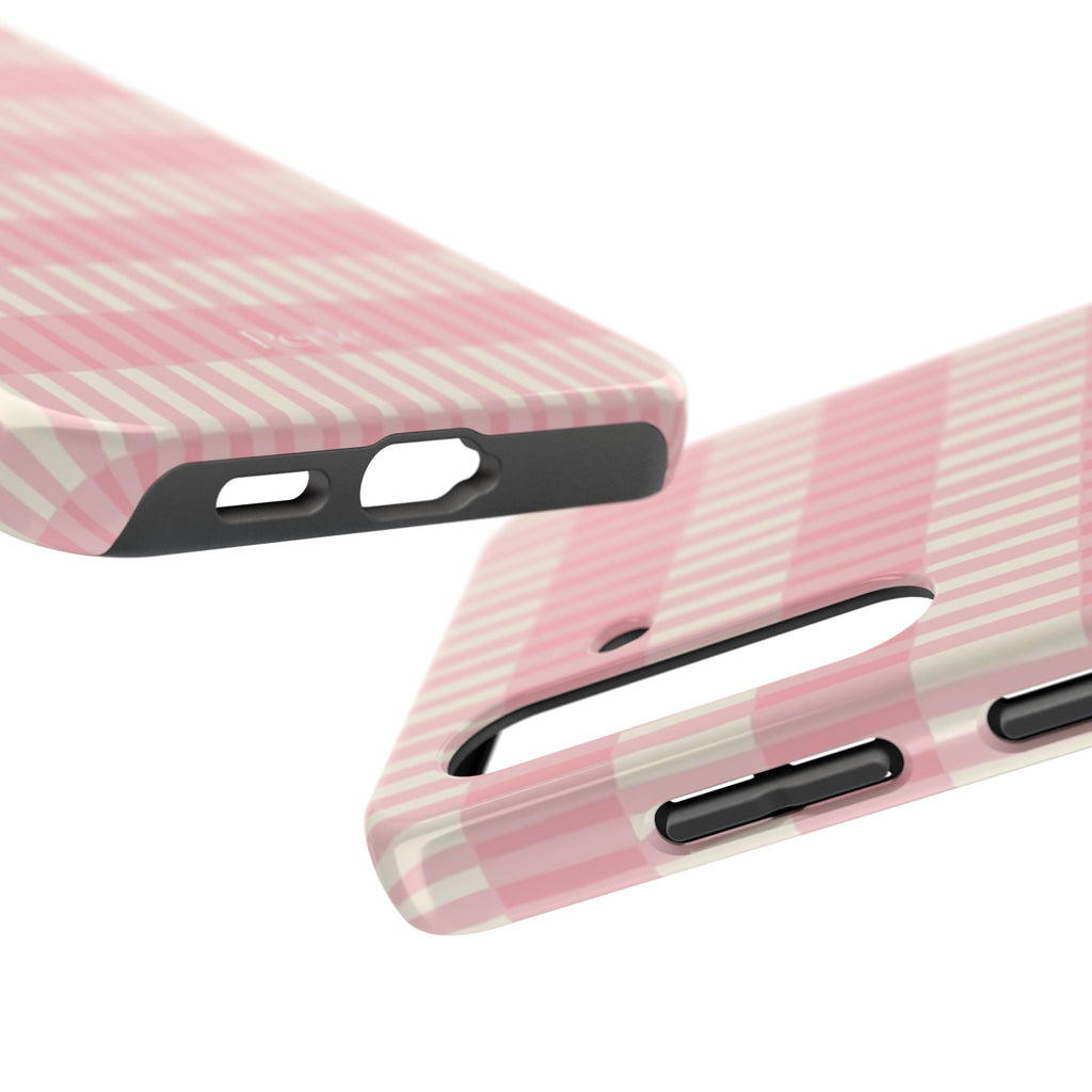 Pink Gingham Phone Case