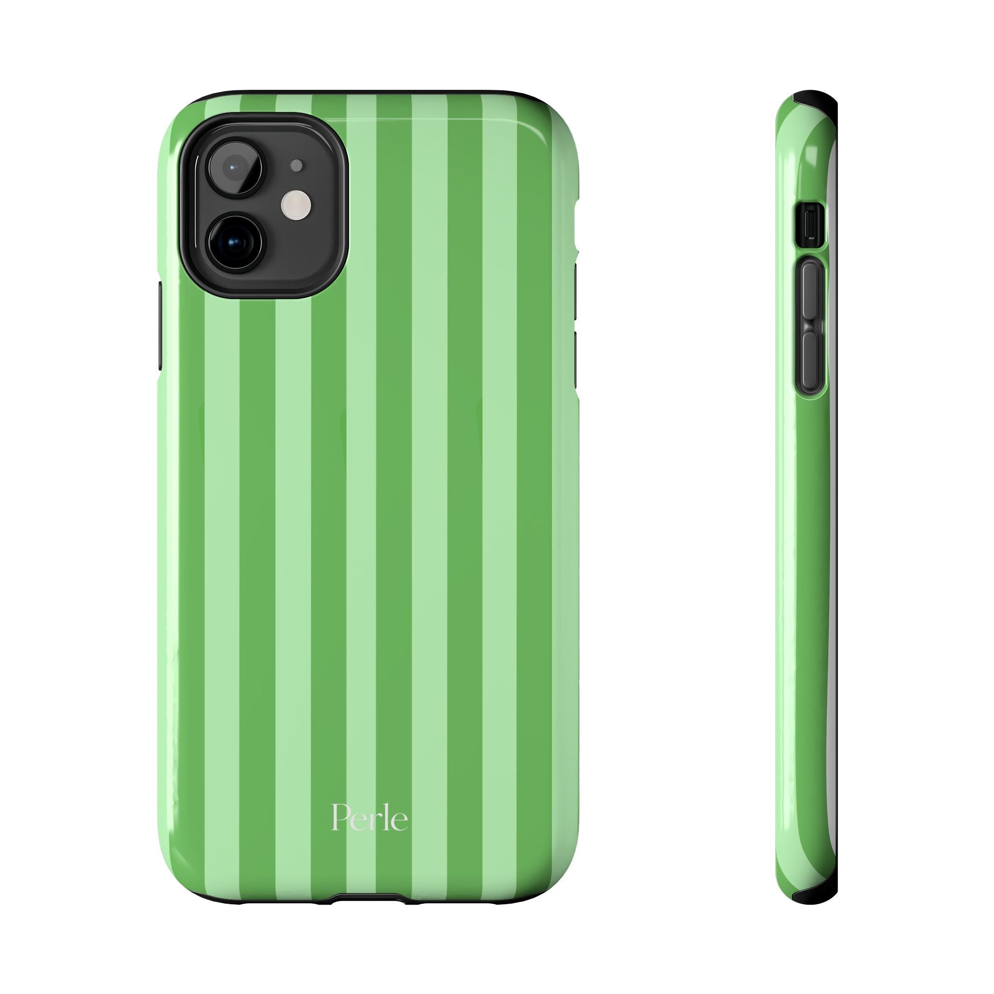 Striped Green Phone Case