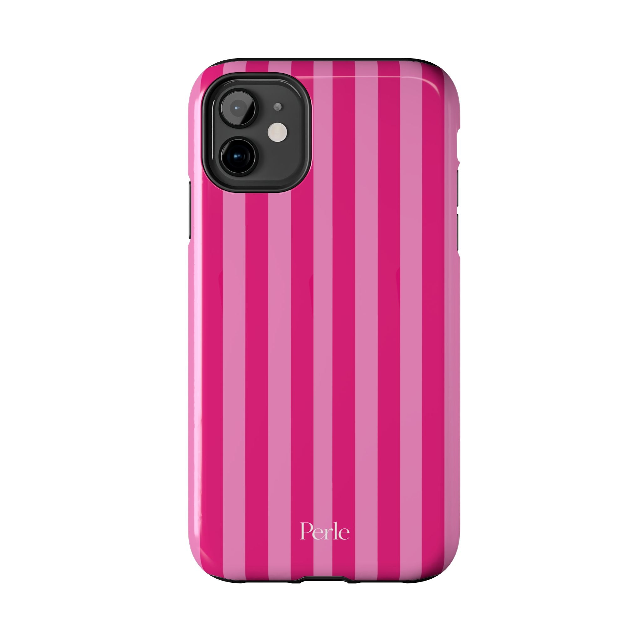 Bubblegum Striped Phone Case