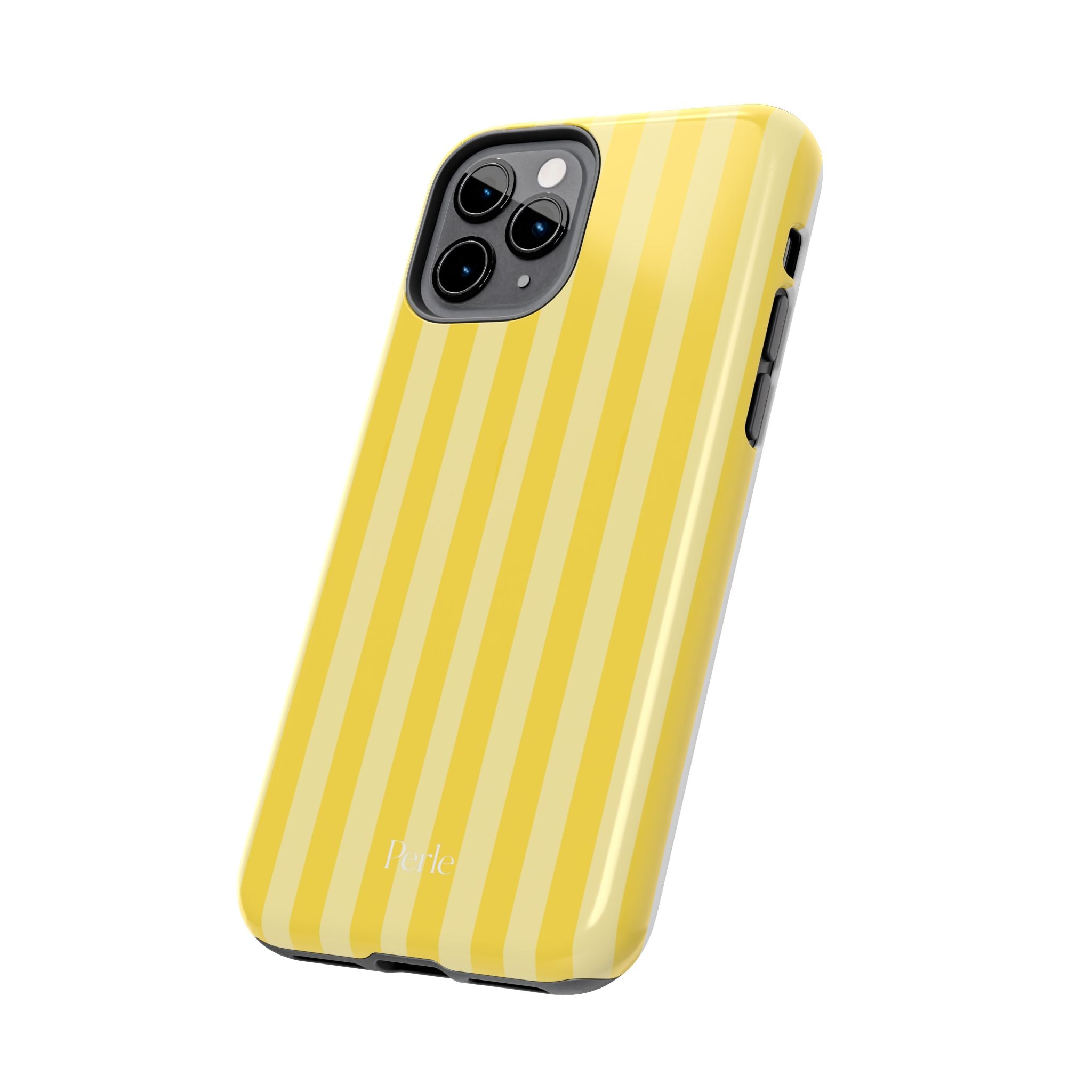 Striped Yellow Phone Case
