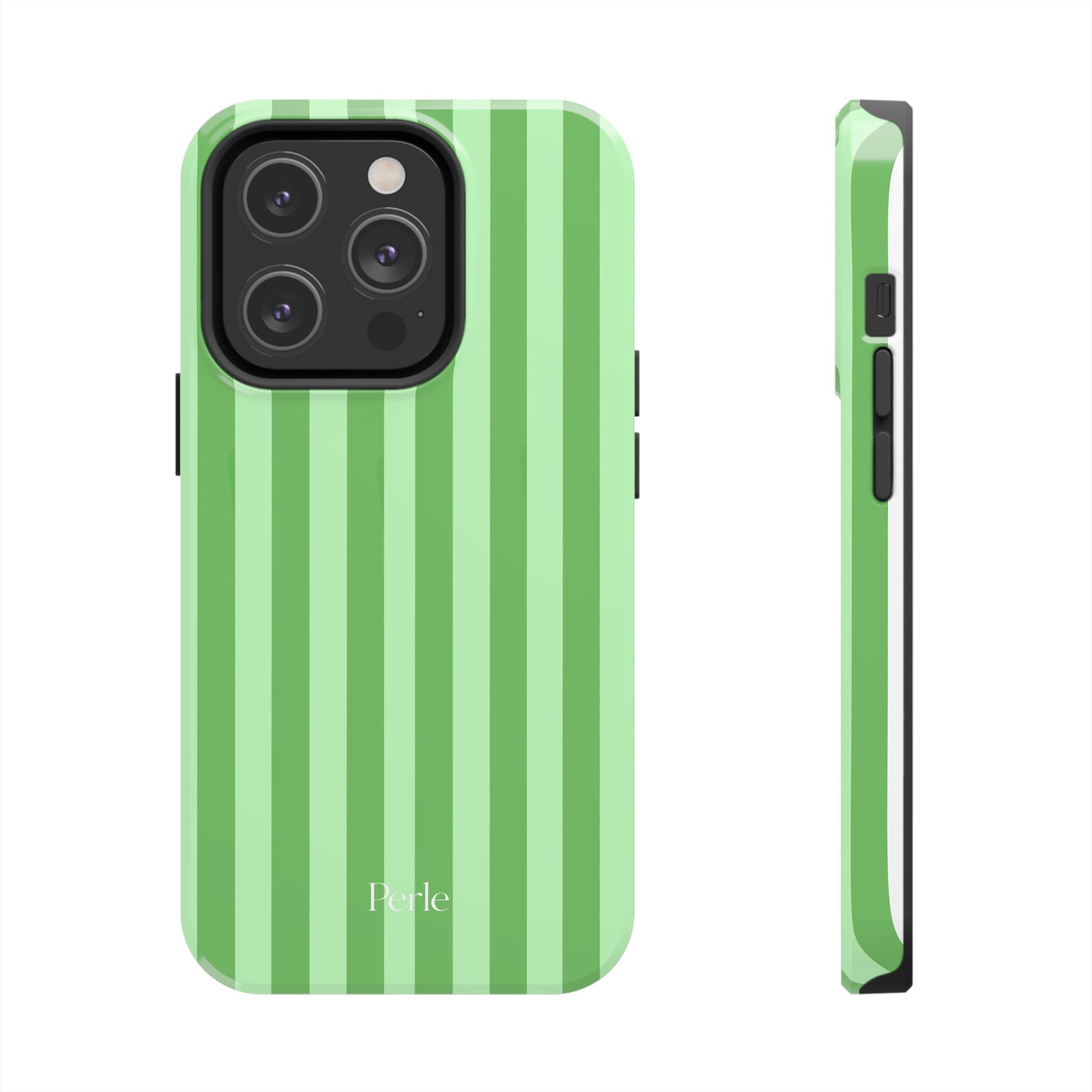 Striped Green Phone Case