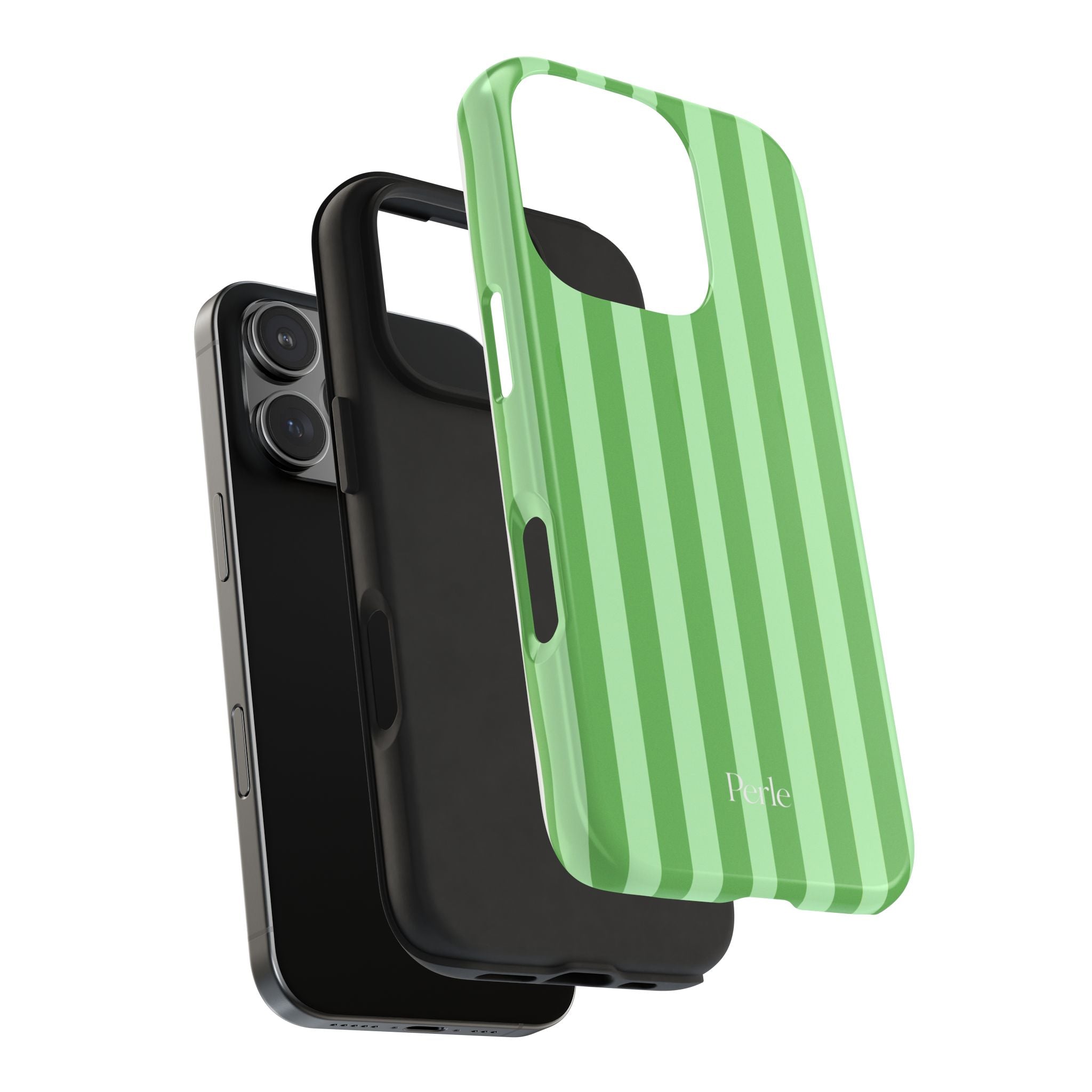Striped Green Phone Case