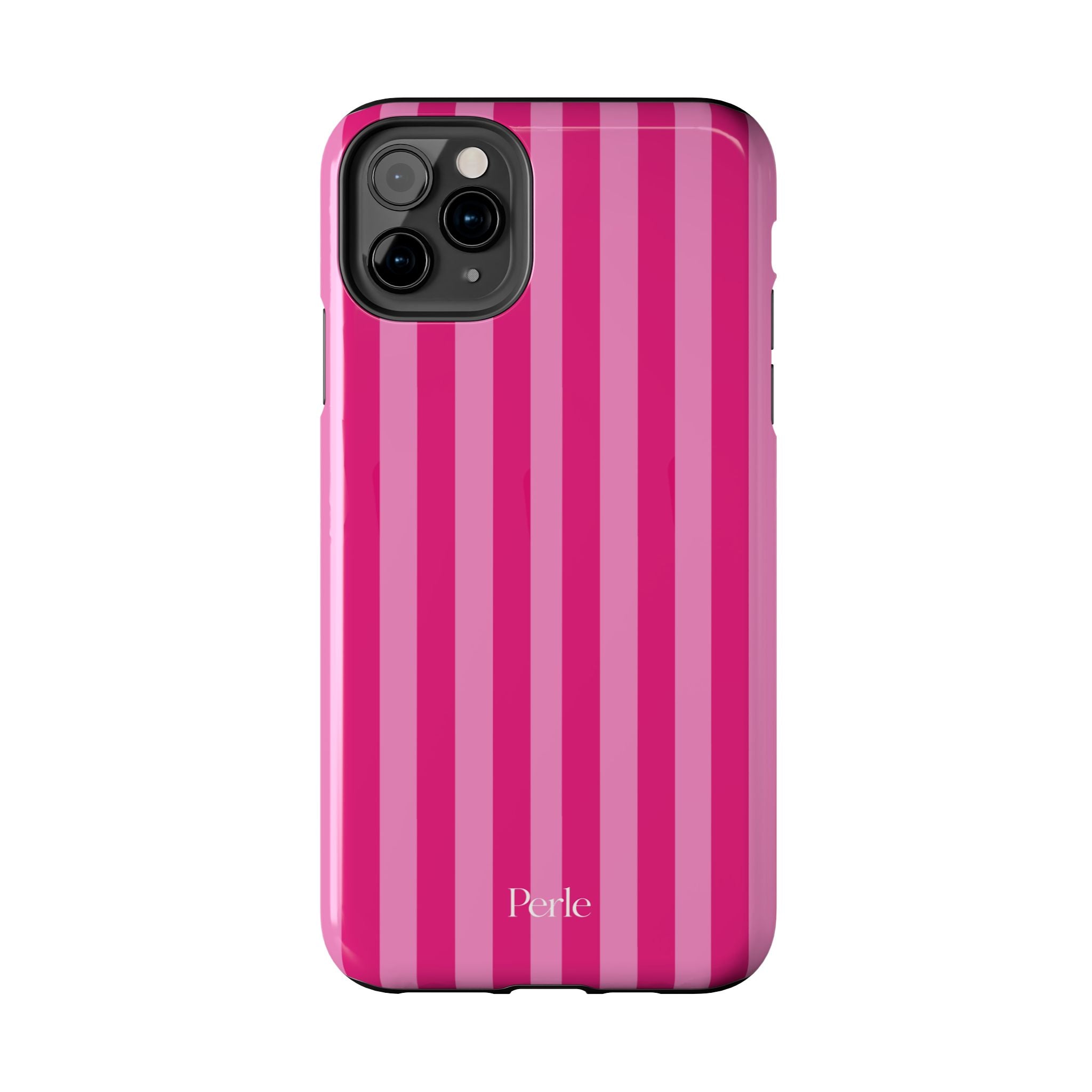 Bubblegum Striped Phone Case