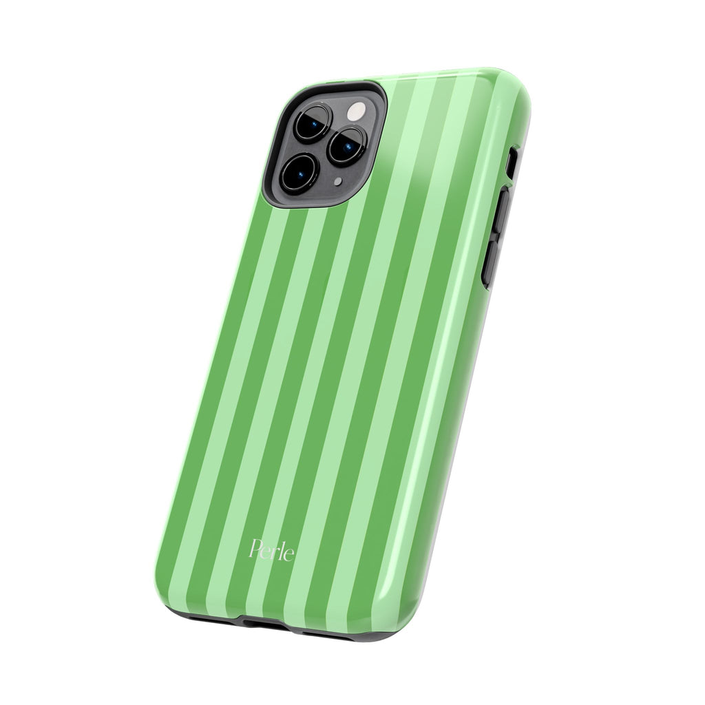 Striped Green Phone Case
