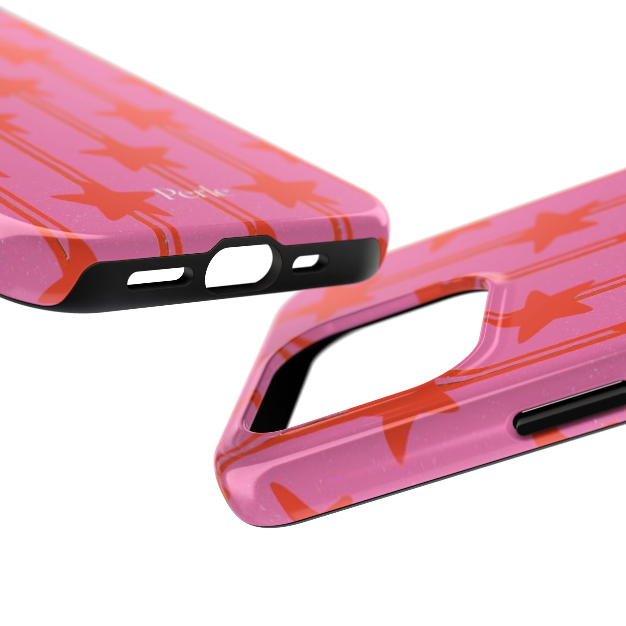 Pink Star Stripe Phone Case