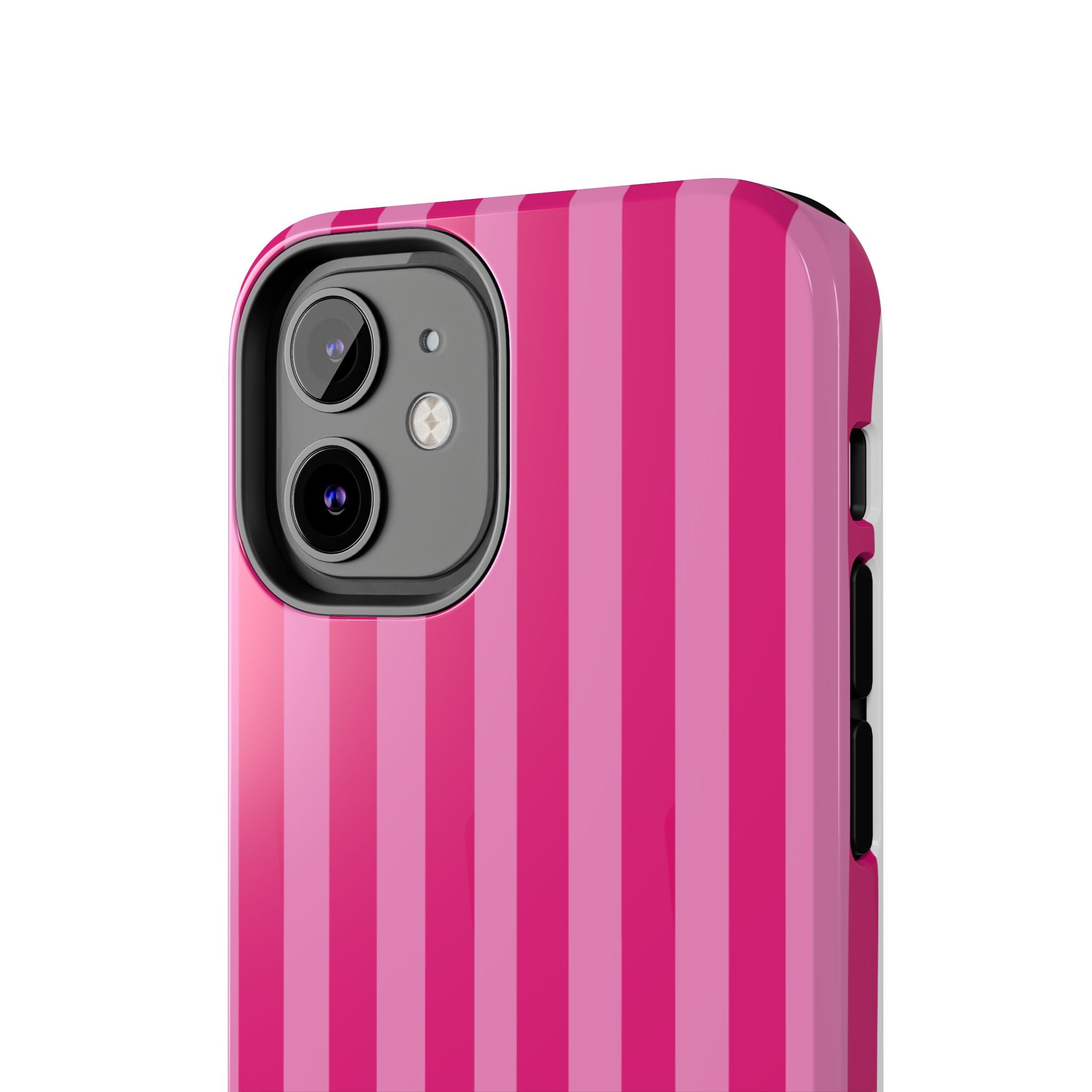 Bubblegum Striped Phone Case