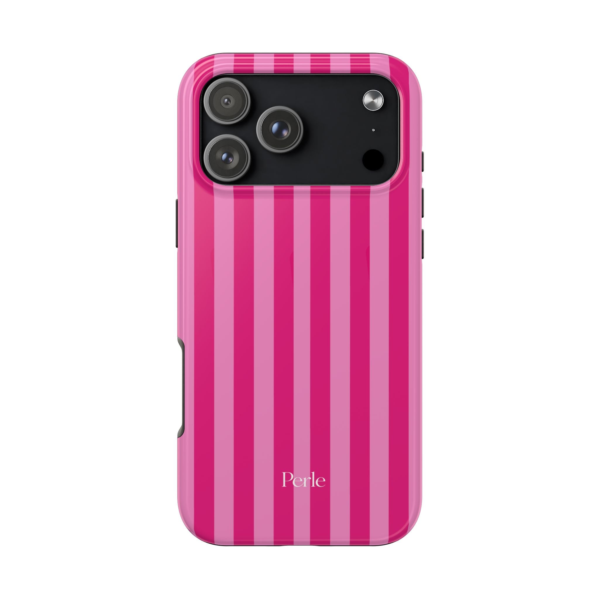 Bubblegum Striped Phone Case