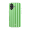 Striped Green Phone Case