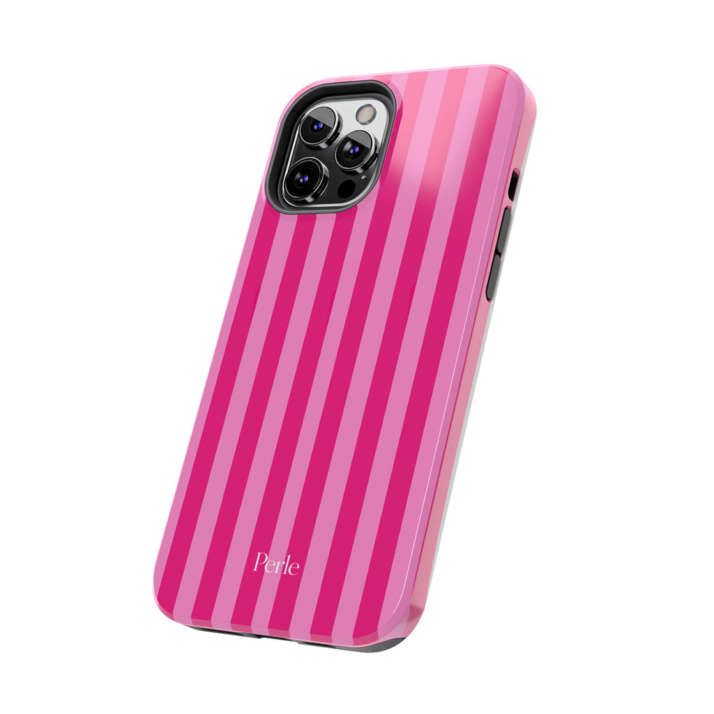 Bubblegum Striped Phone Case