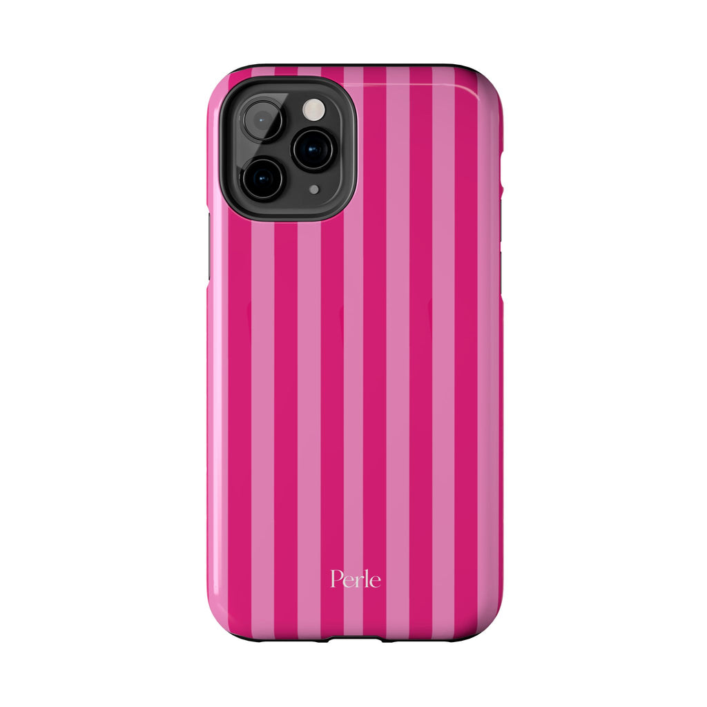 Bubblegum Striped Phone Case