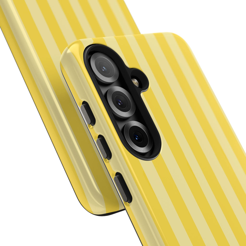 Striped Yellow Phone Case
