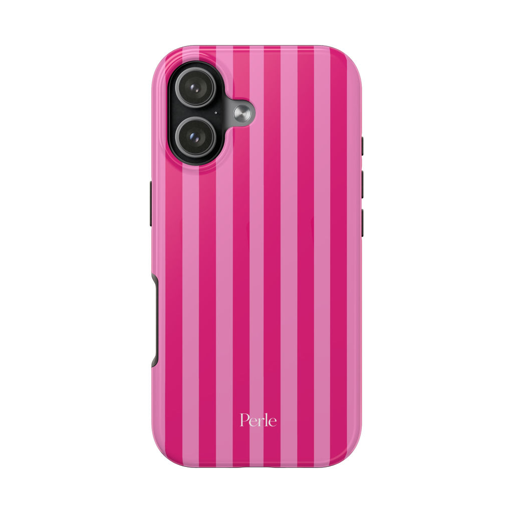 Bubblegum Striped Phone Case