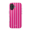 Bubblegum Striped Phone Case