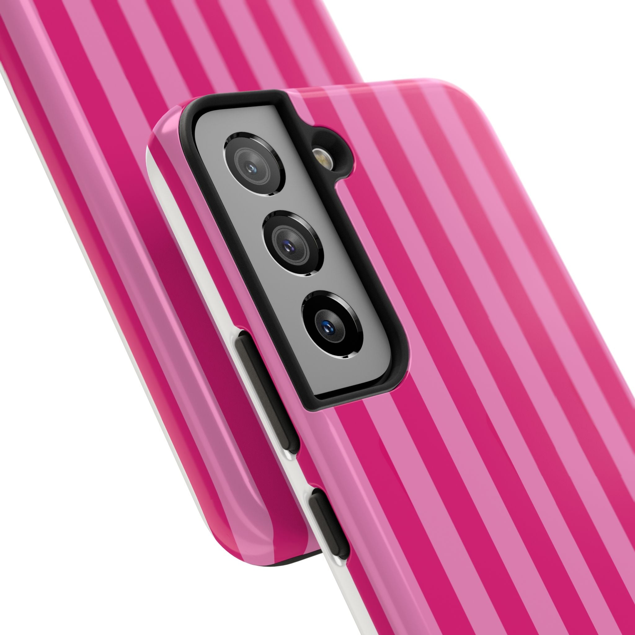 Bubblegum Striped Phone Case