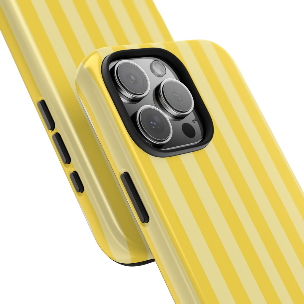 Striped Yellow Phone Case