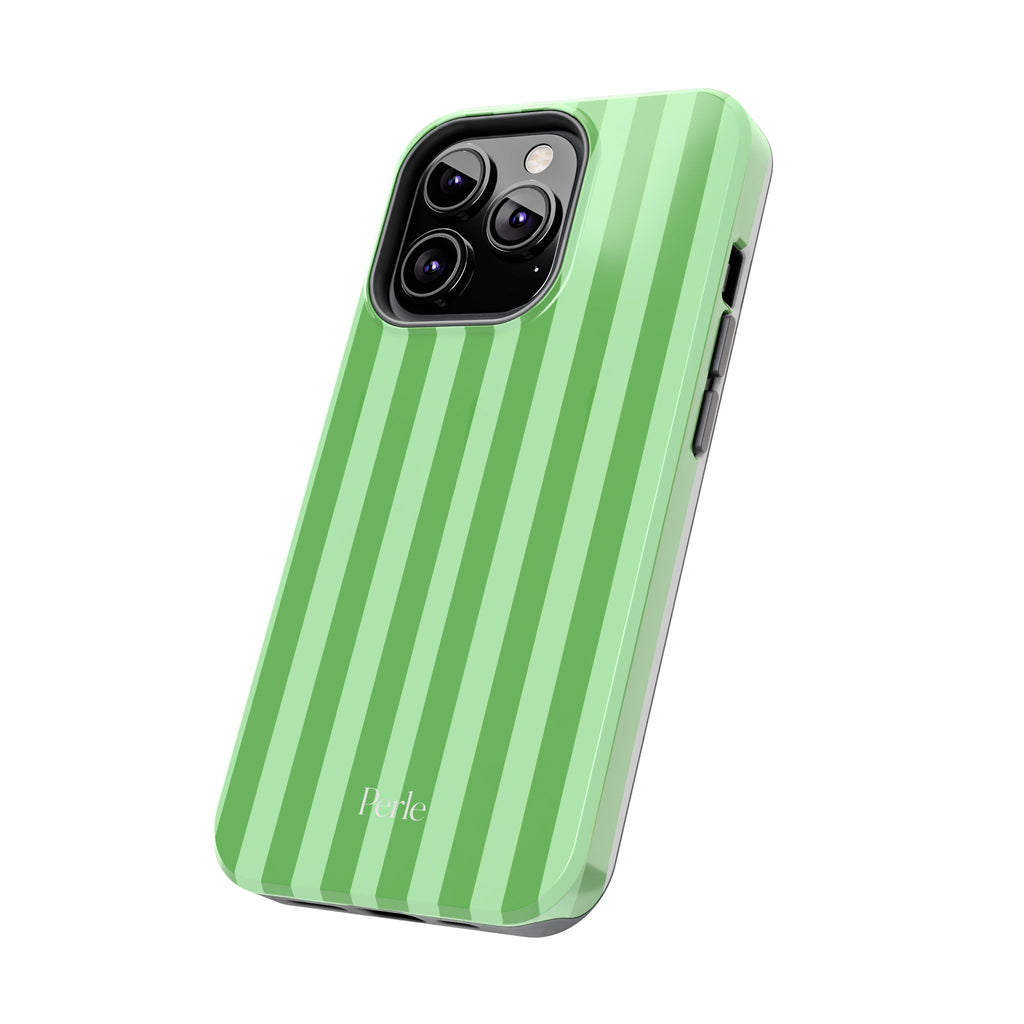 Striped Green Phone Case
