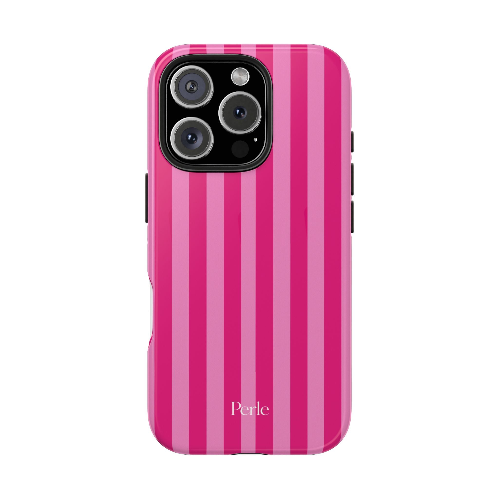 Bubblegum Striped Phone Case