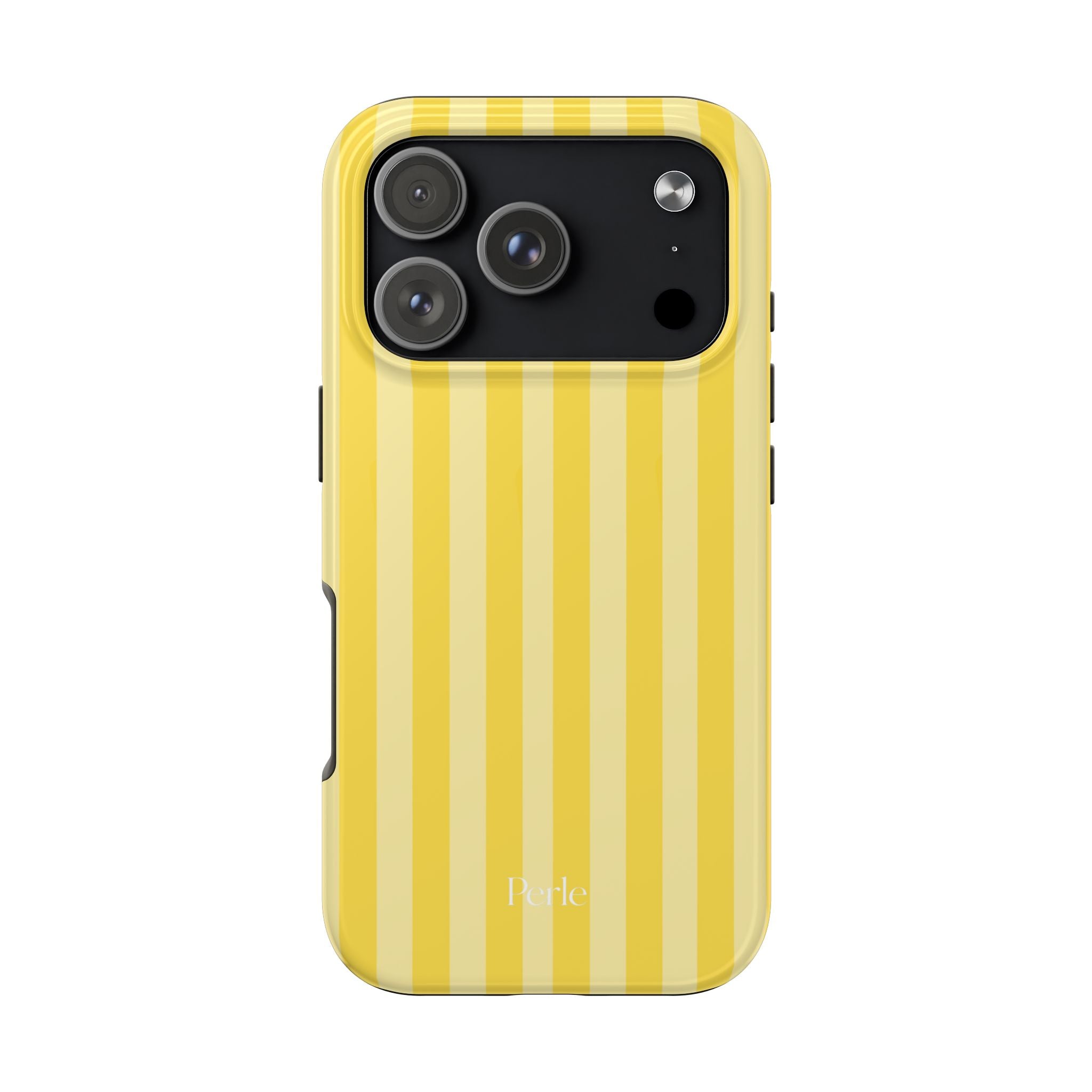 Striped Yellow Phone Case