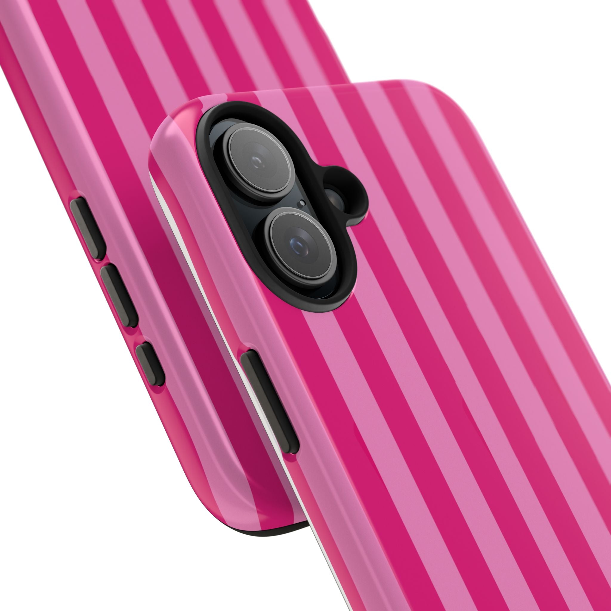 Bubblegum Striped Phone Case