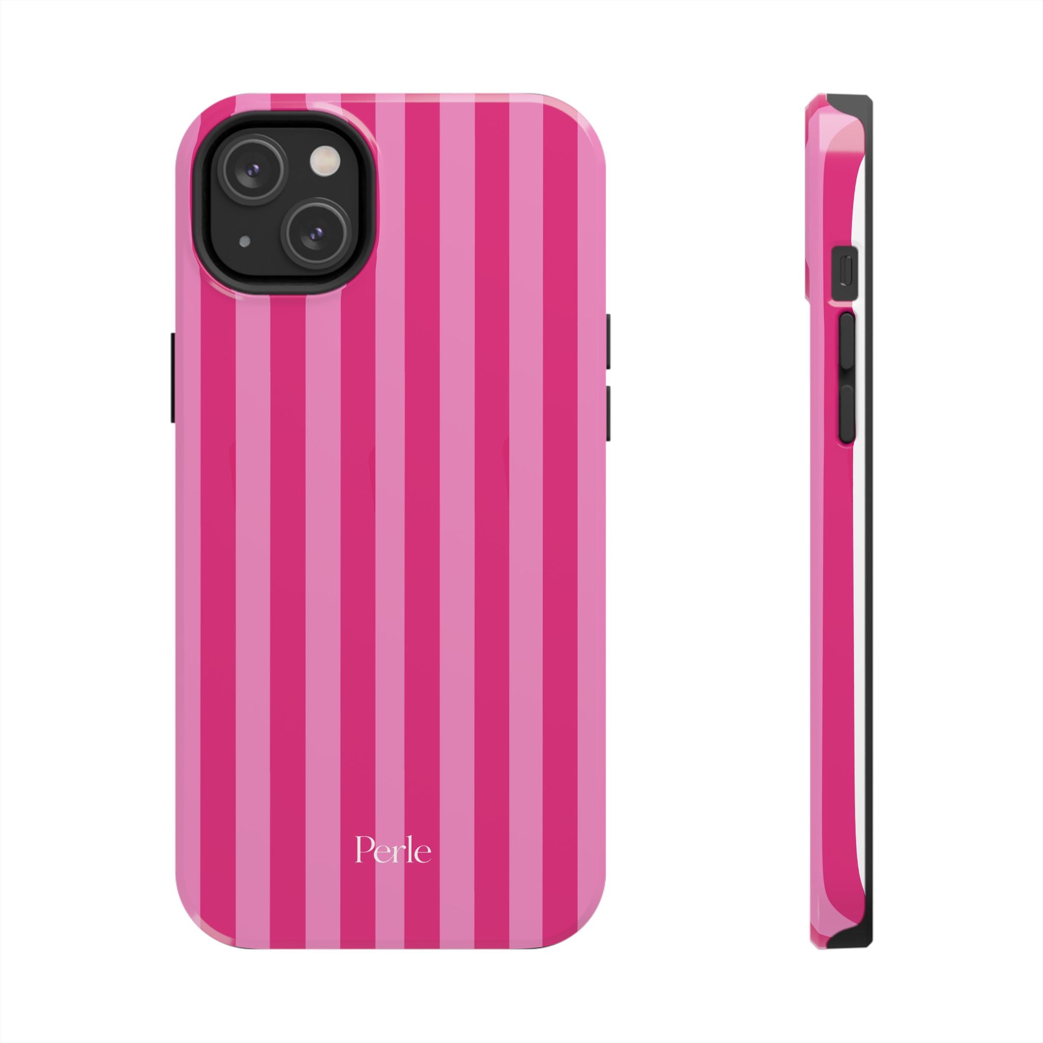 Bubblegum Striped Phone Case